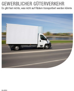 Gewerblicher Güterverkehr Versicherungsbedarf